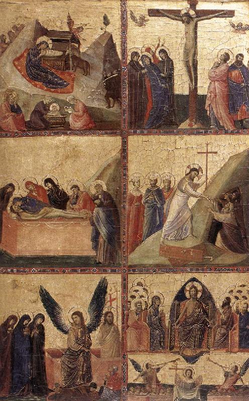 GIOVANNI DA RIMINI Stories of the Life of Christ sh Norge oil painting art